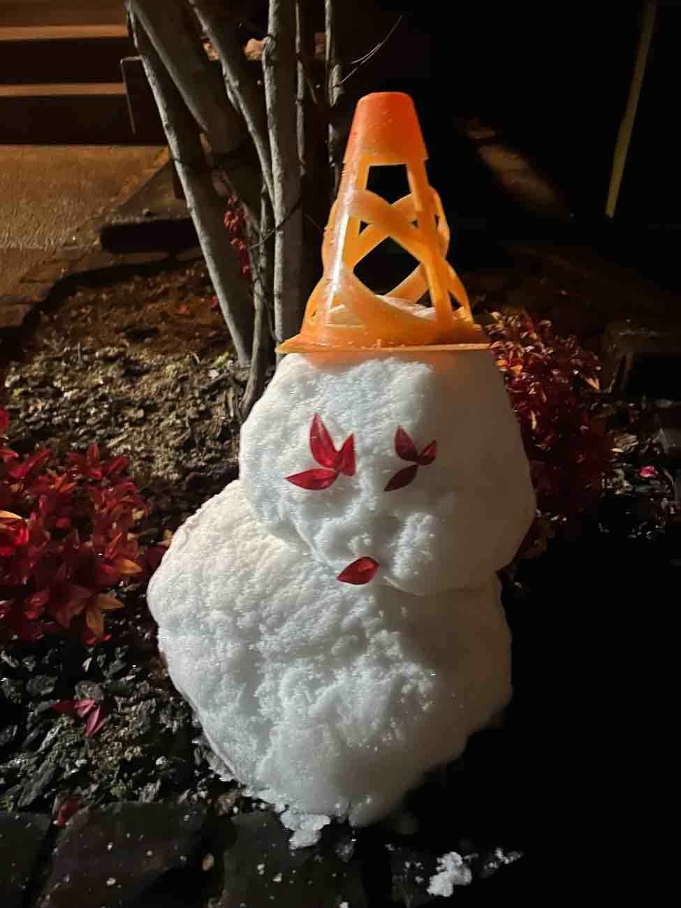 総務課より　～雪遊び～